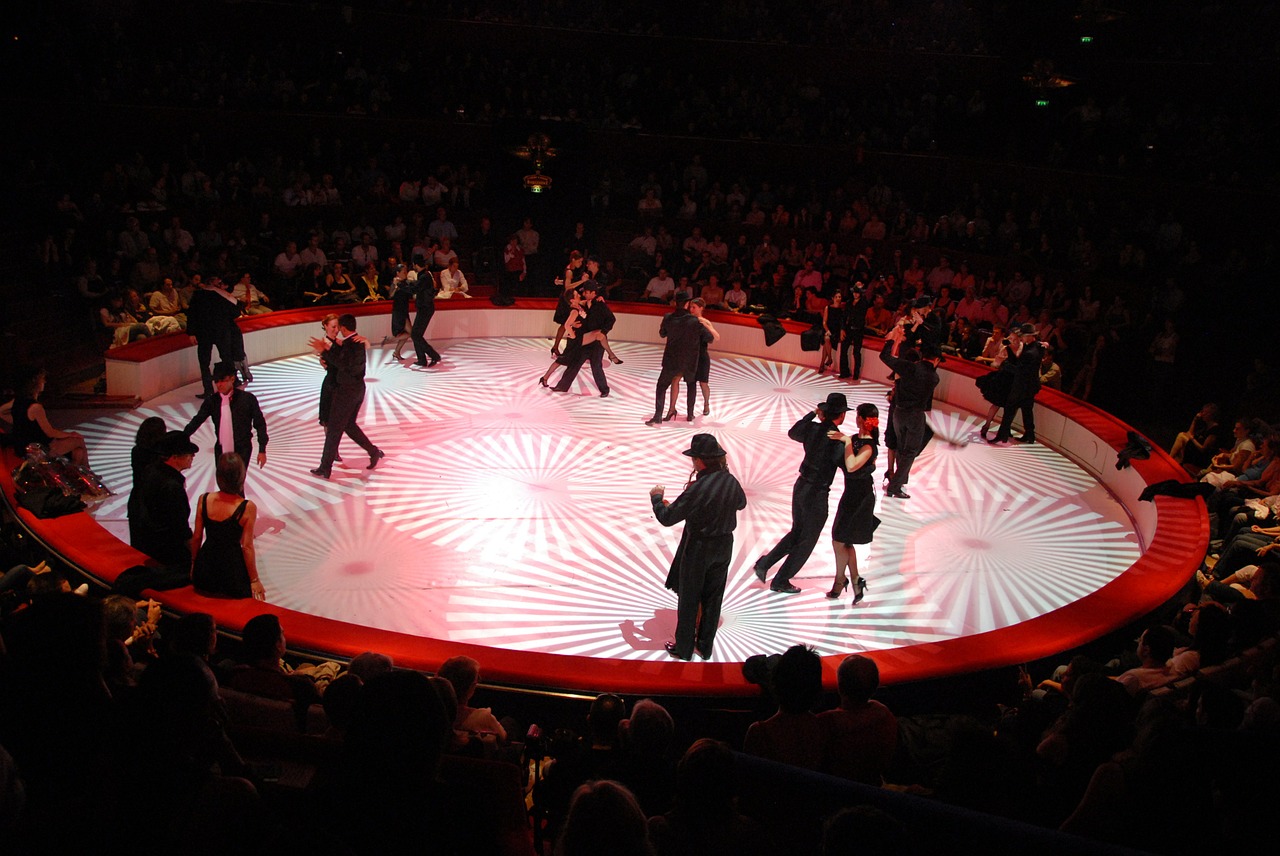 dance tango circus free photo