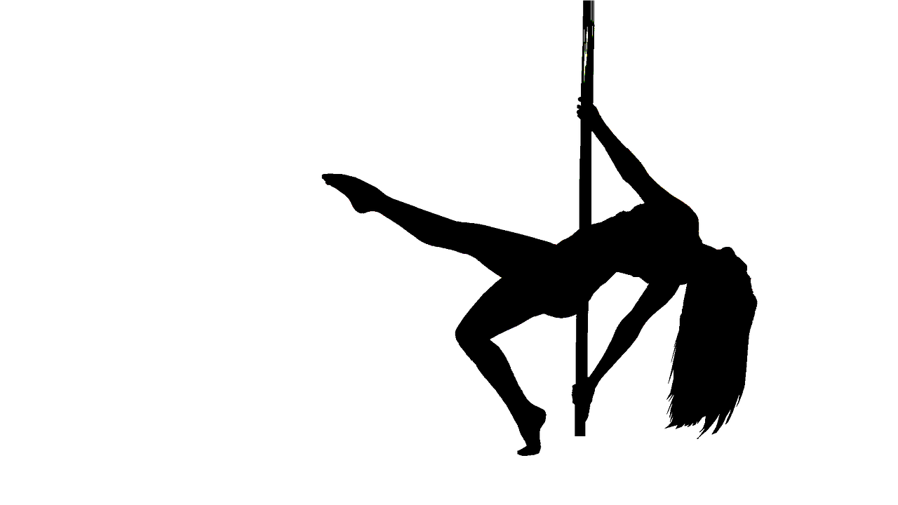 dance pole dance shadow free photo