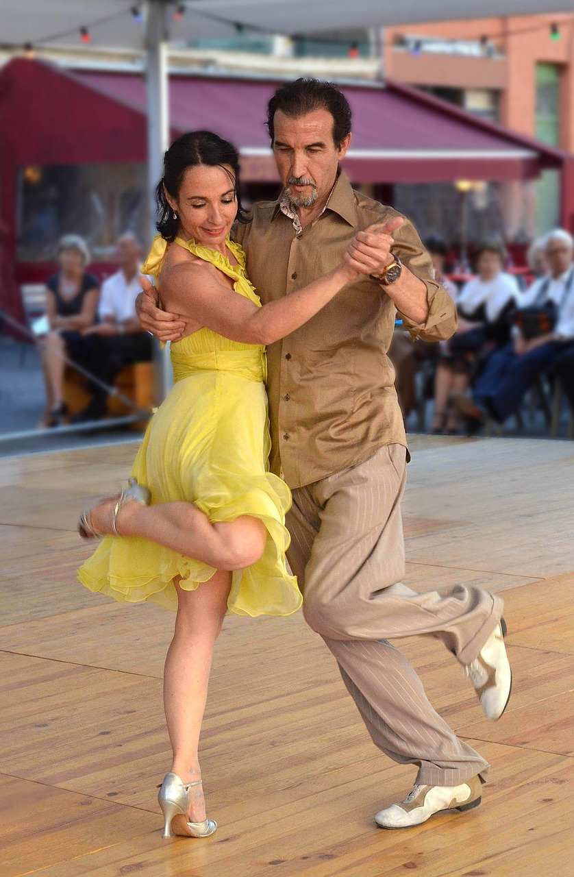 dance argentine tango couple free photo