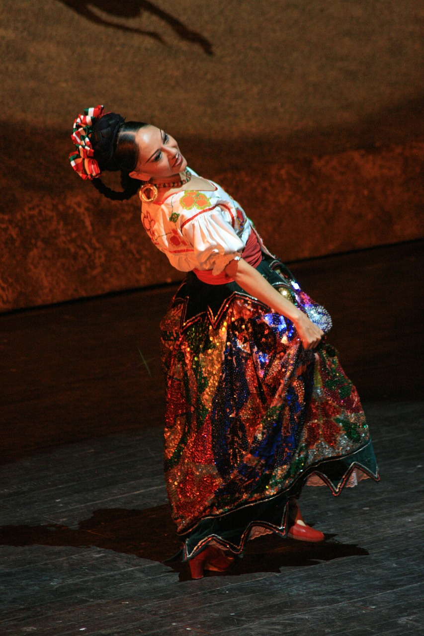 dancer mexican culture free photo