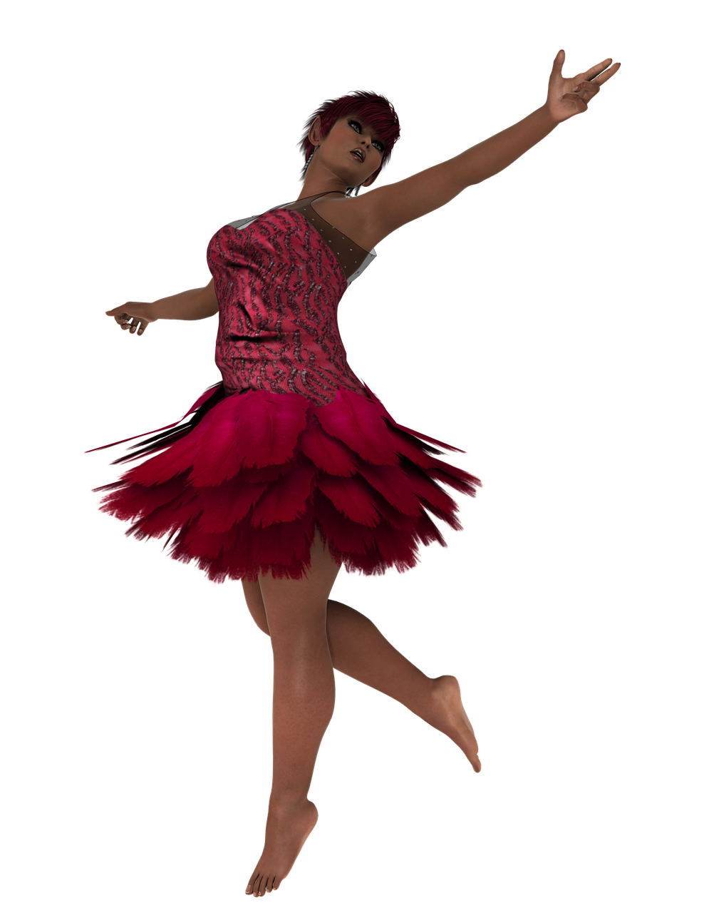 dancing lady entertainment free photo