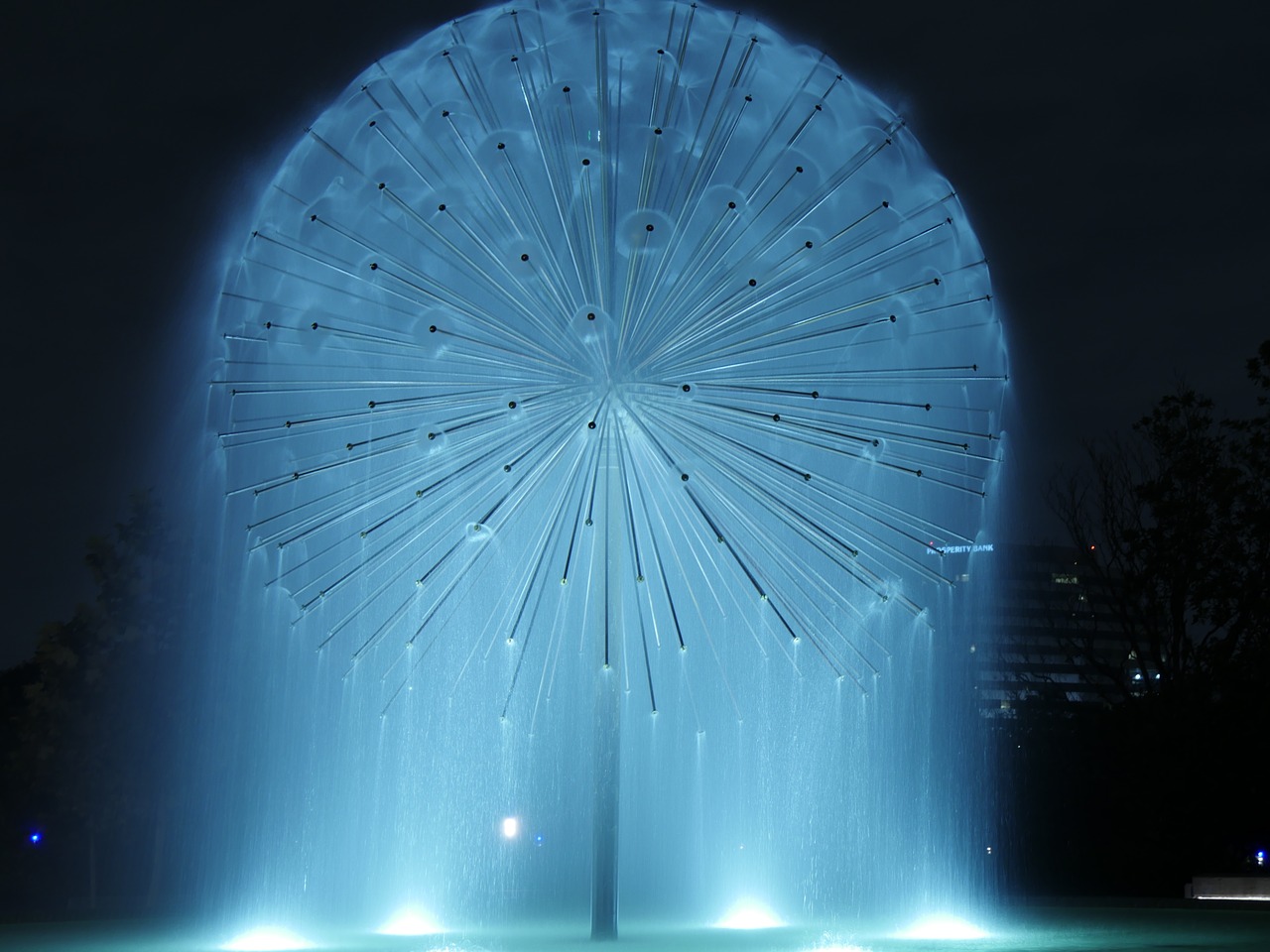 dandelion houston sculpture free photo