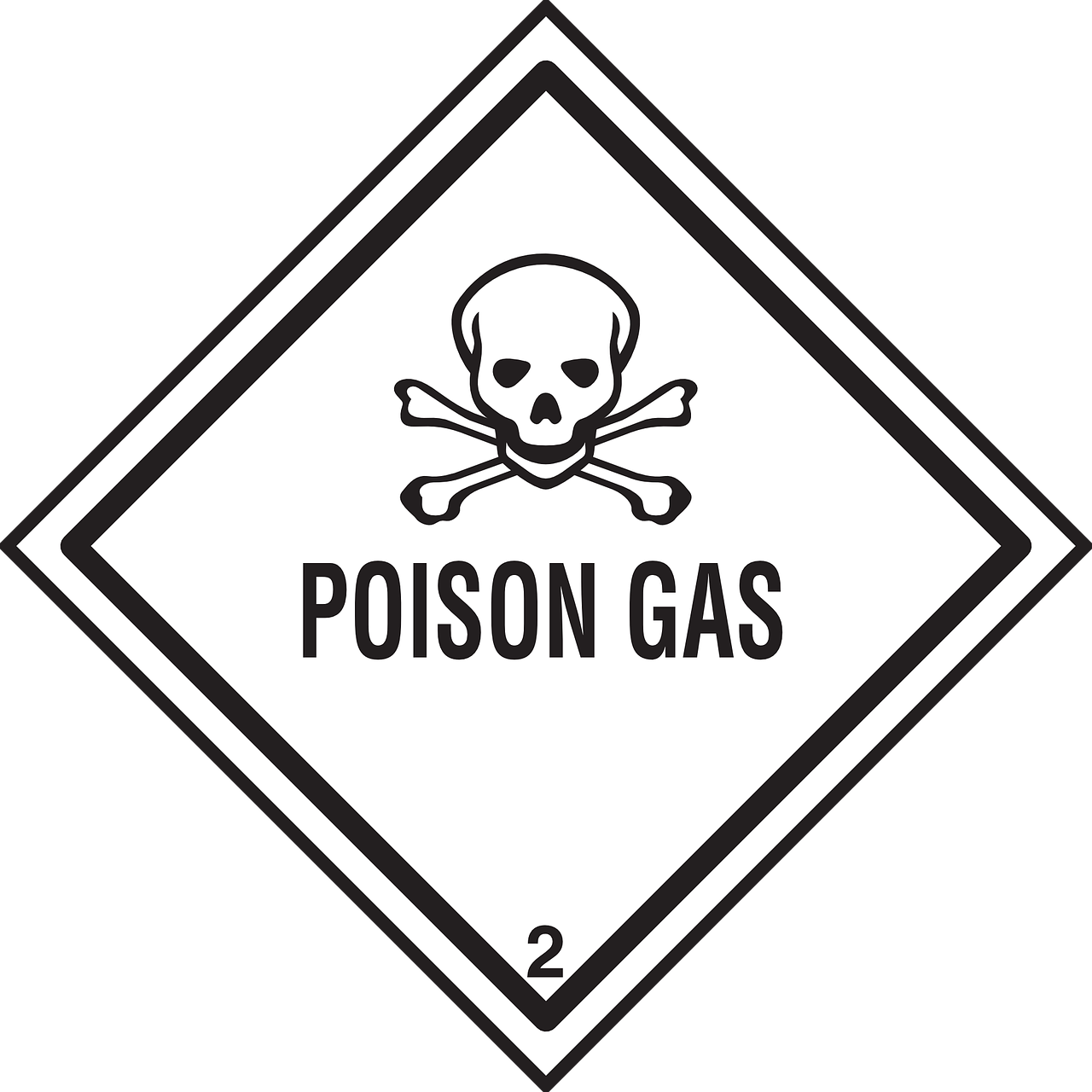 danger gas information free photo