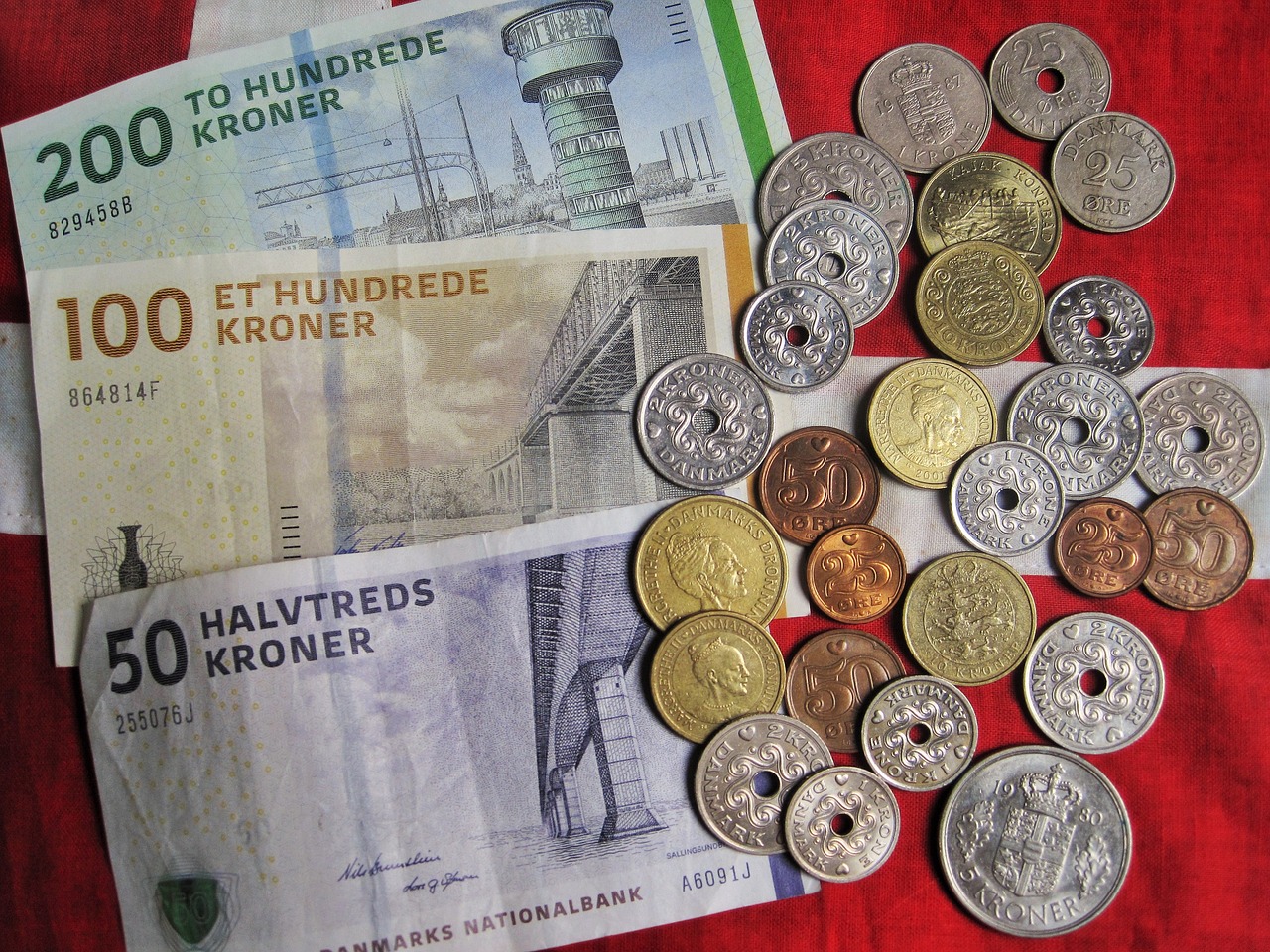 danish currency danish kroner danish coins free photo