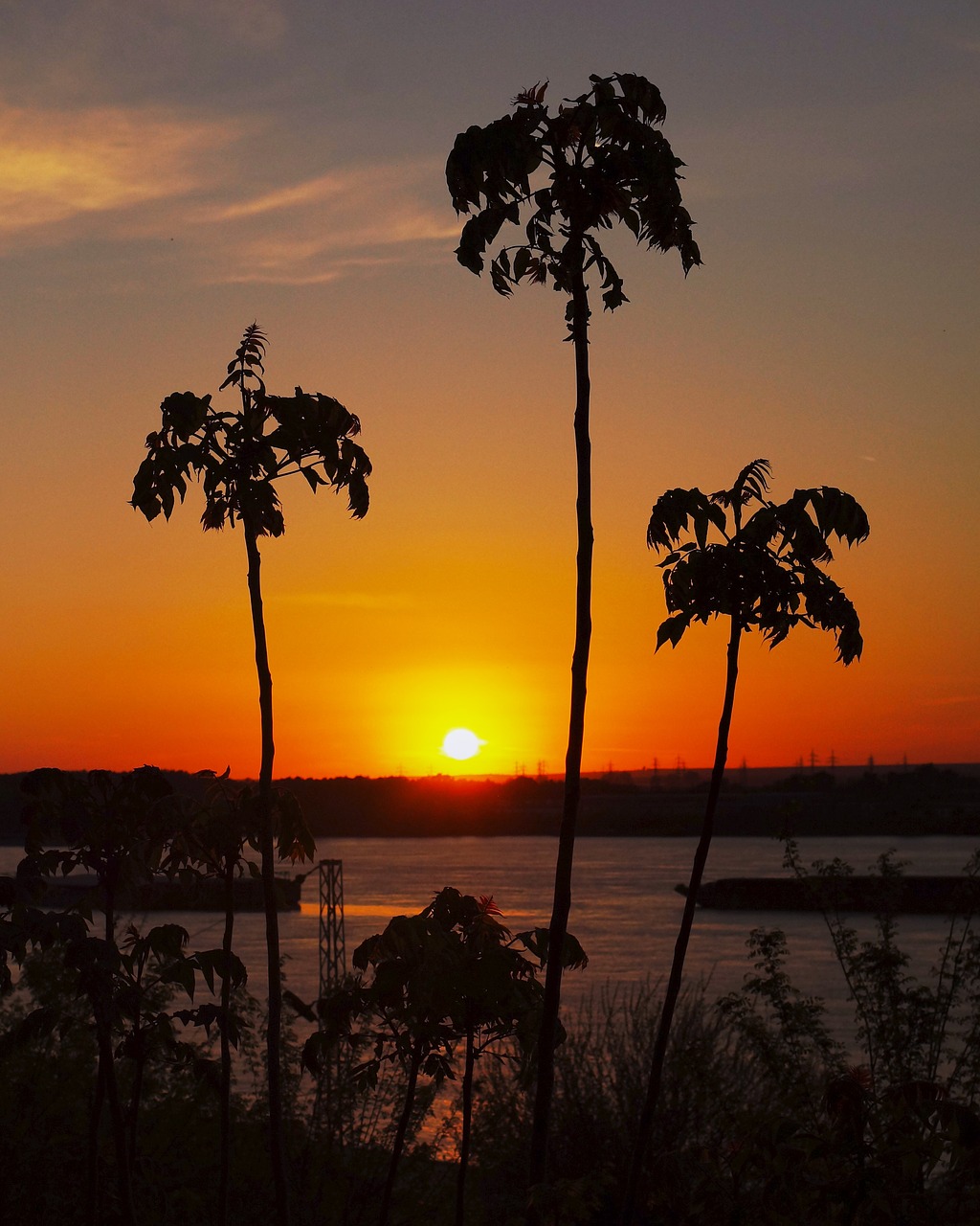 danube sunset bulgaria free photo