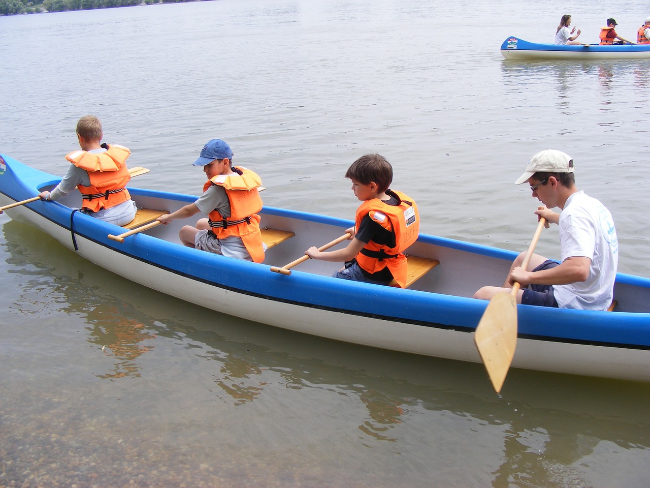 danube rowing camp free photo