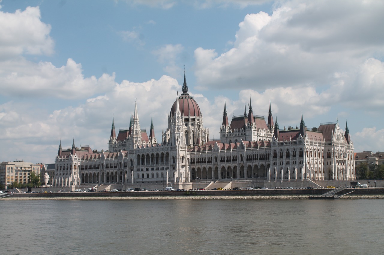 danube  budapest  parliament free photo