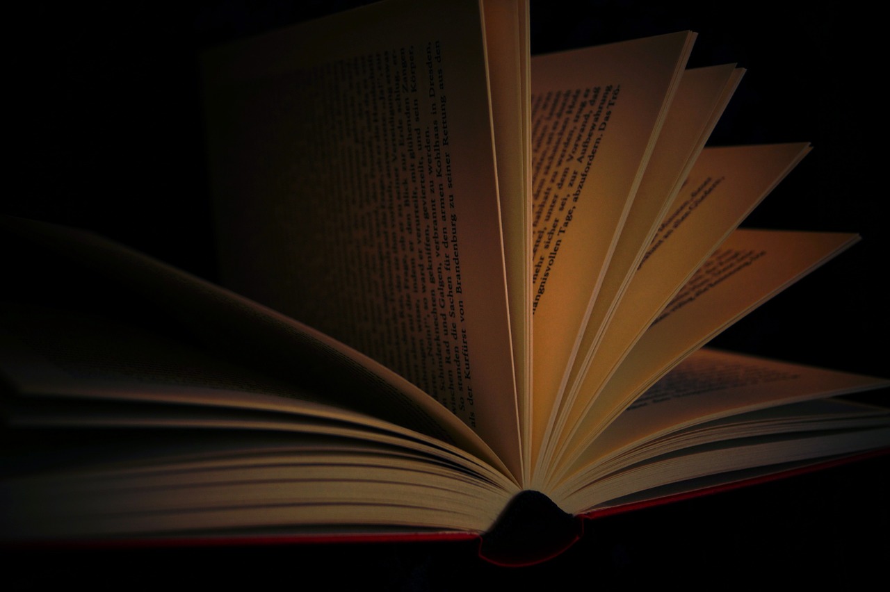 dark gloomy books free photo