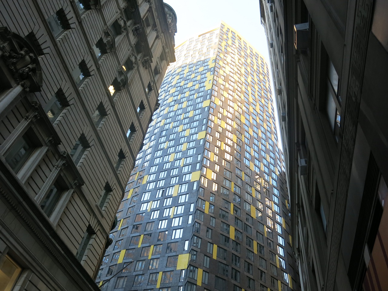 dark skyscraper buildings free photo