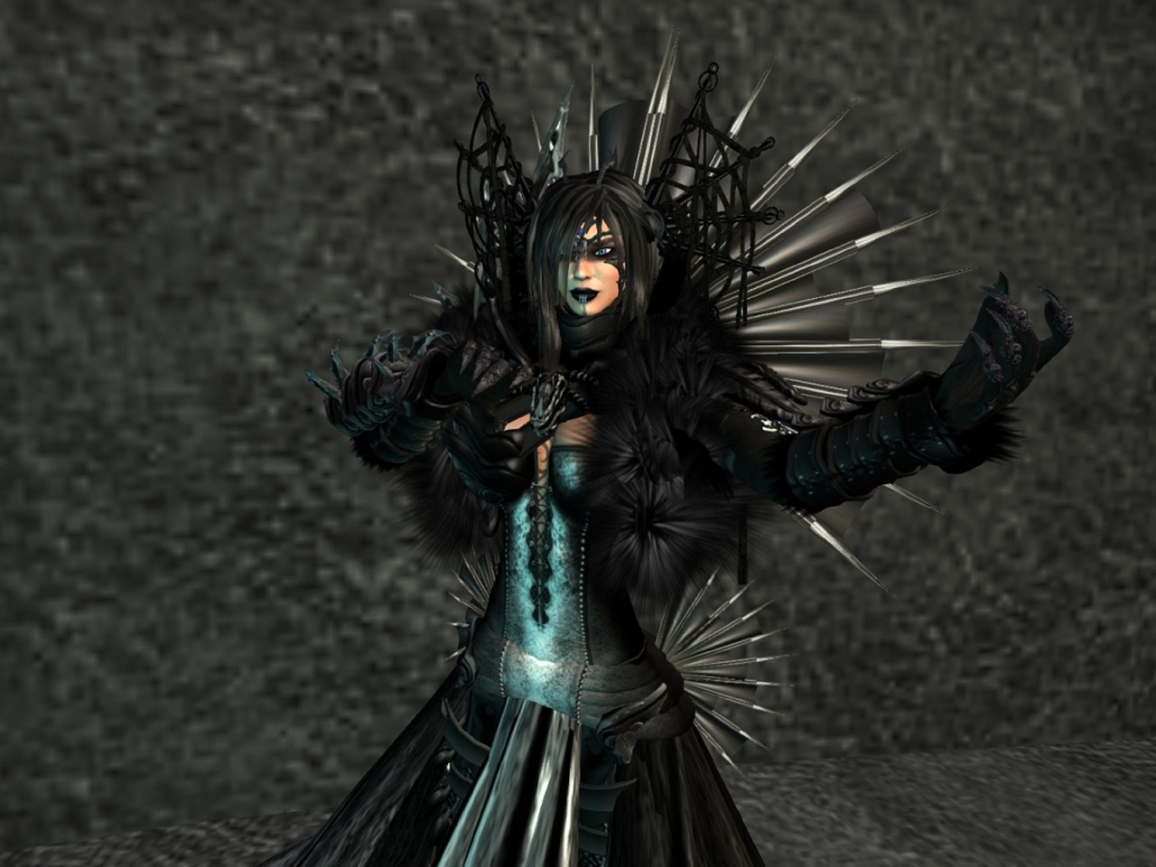 dark queen vampire free photo