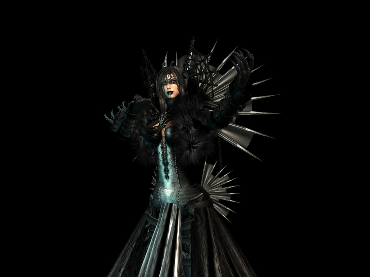 dark queen gothic free photo
