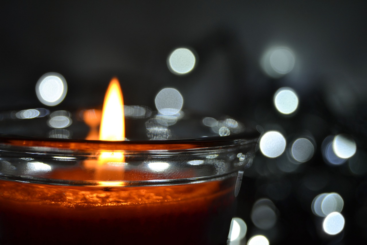 dark candle insubstantial free photo
