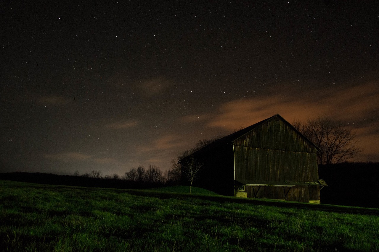 dark night sky free photo