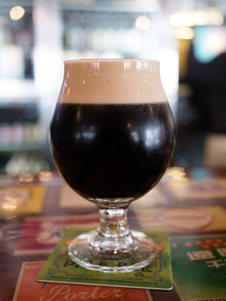 dark beer stout glass free photo