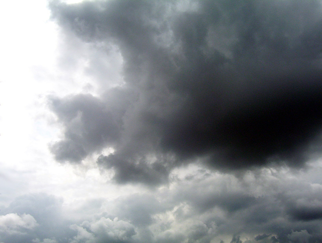 dark clouds sky free photo