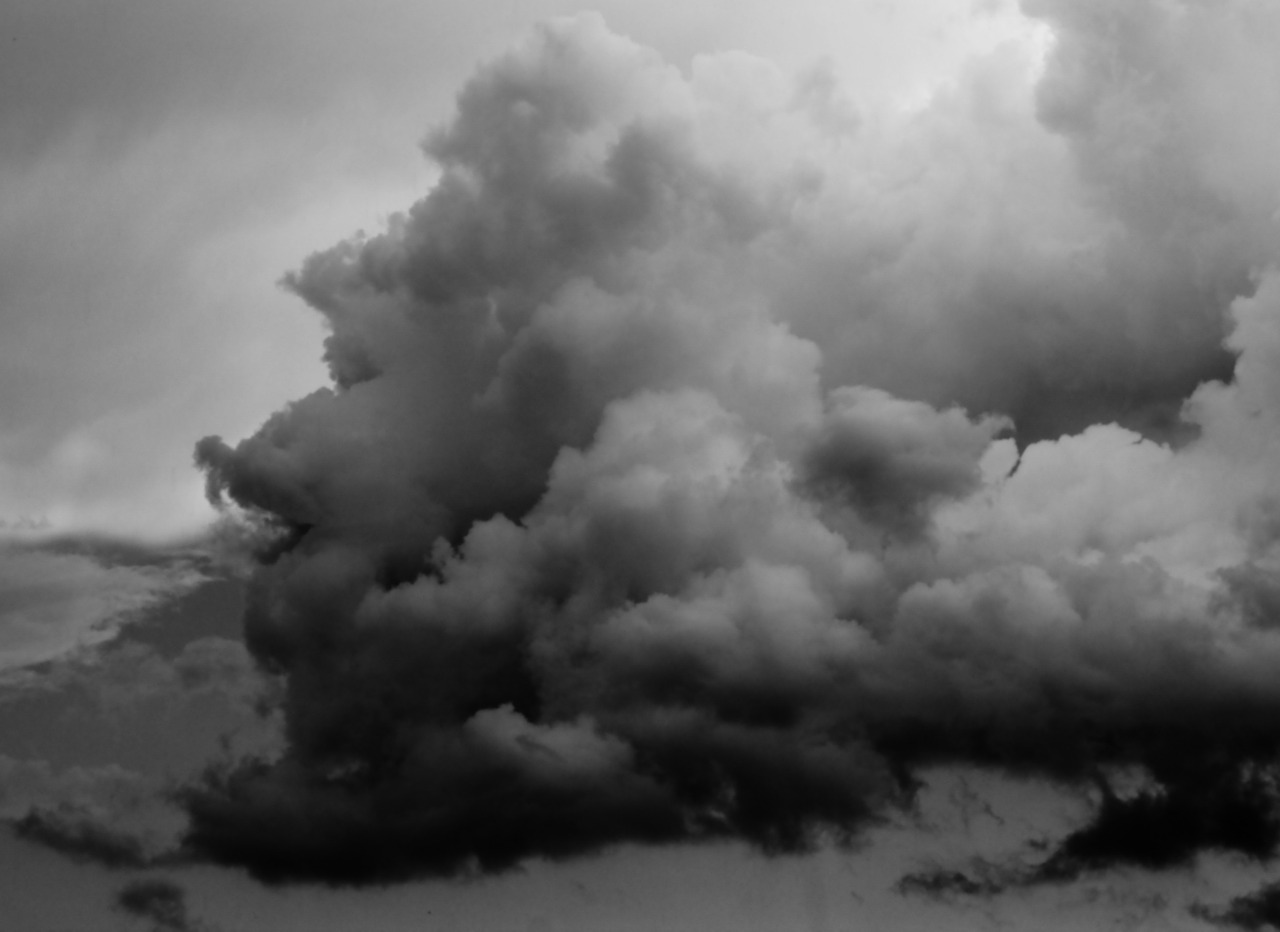 dark clouds clouds storm free photo