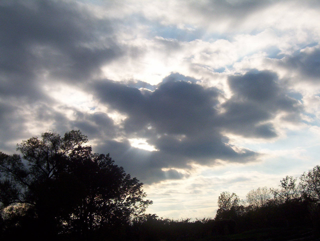 dark clouds storm free photo