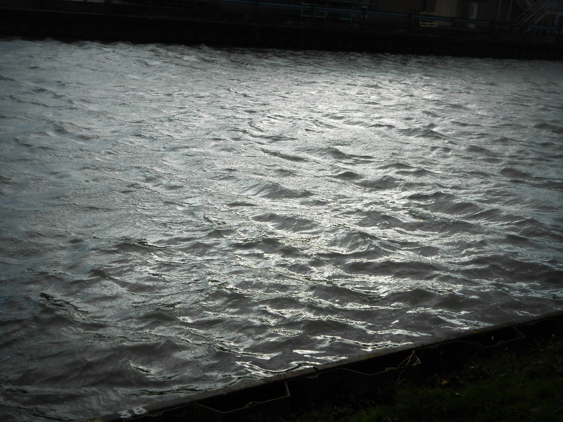 water dark dark water on the canal free photo