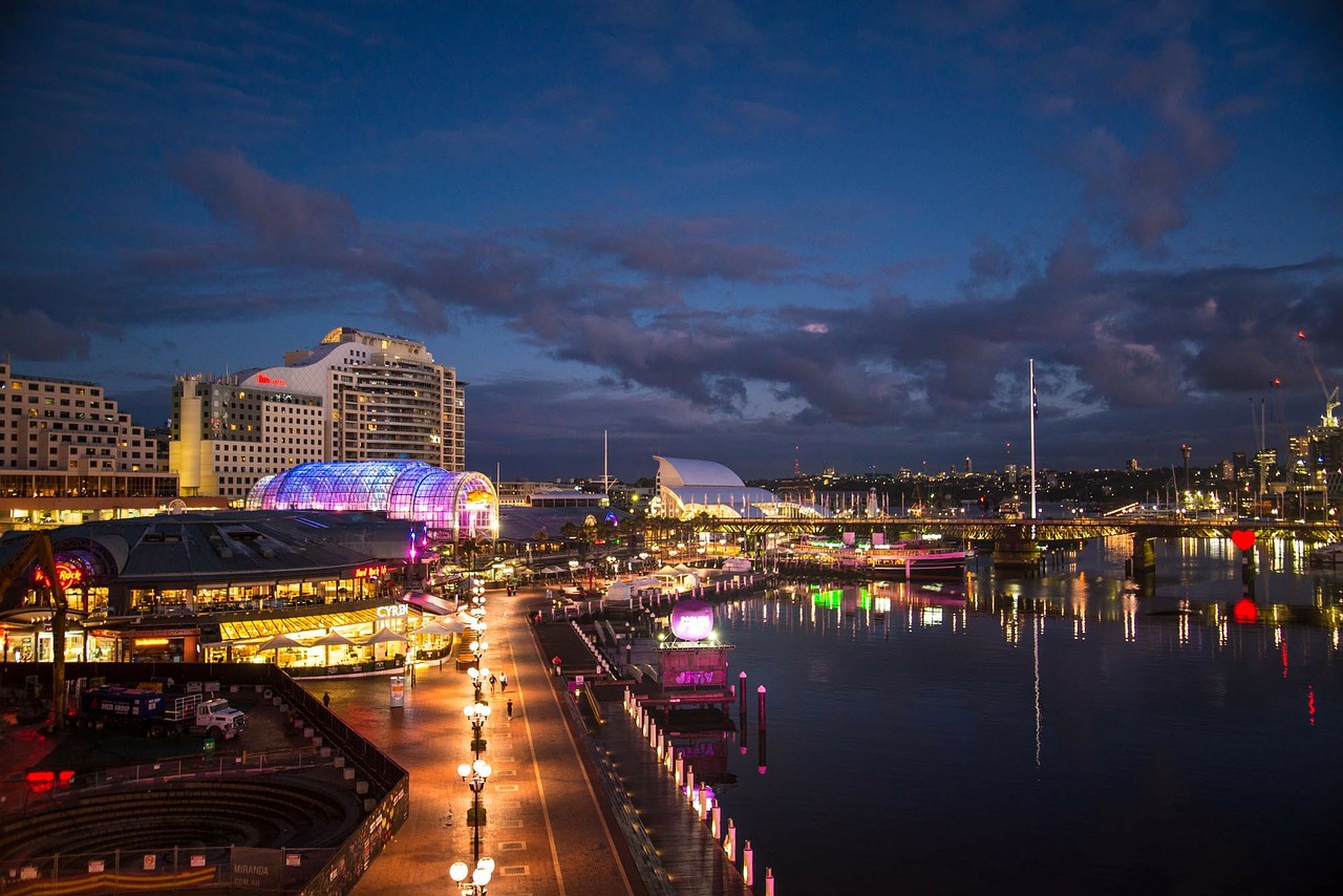 darling harbour sydney australia free photo