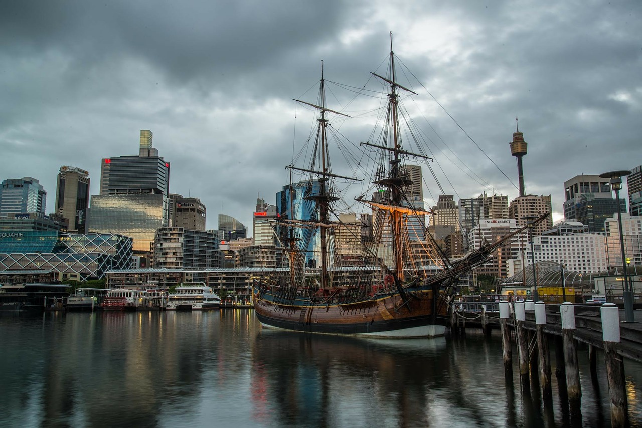 darling harbour sydney australia free photo