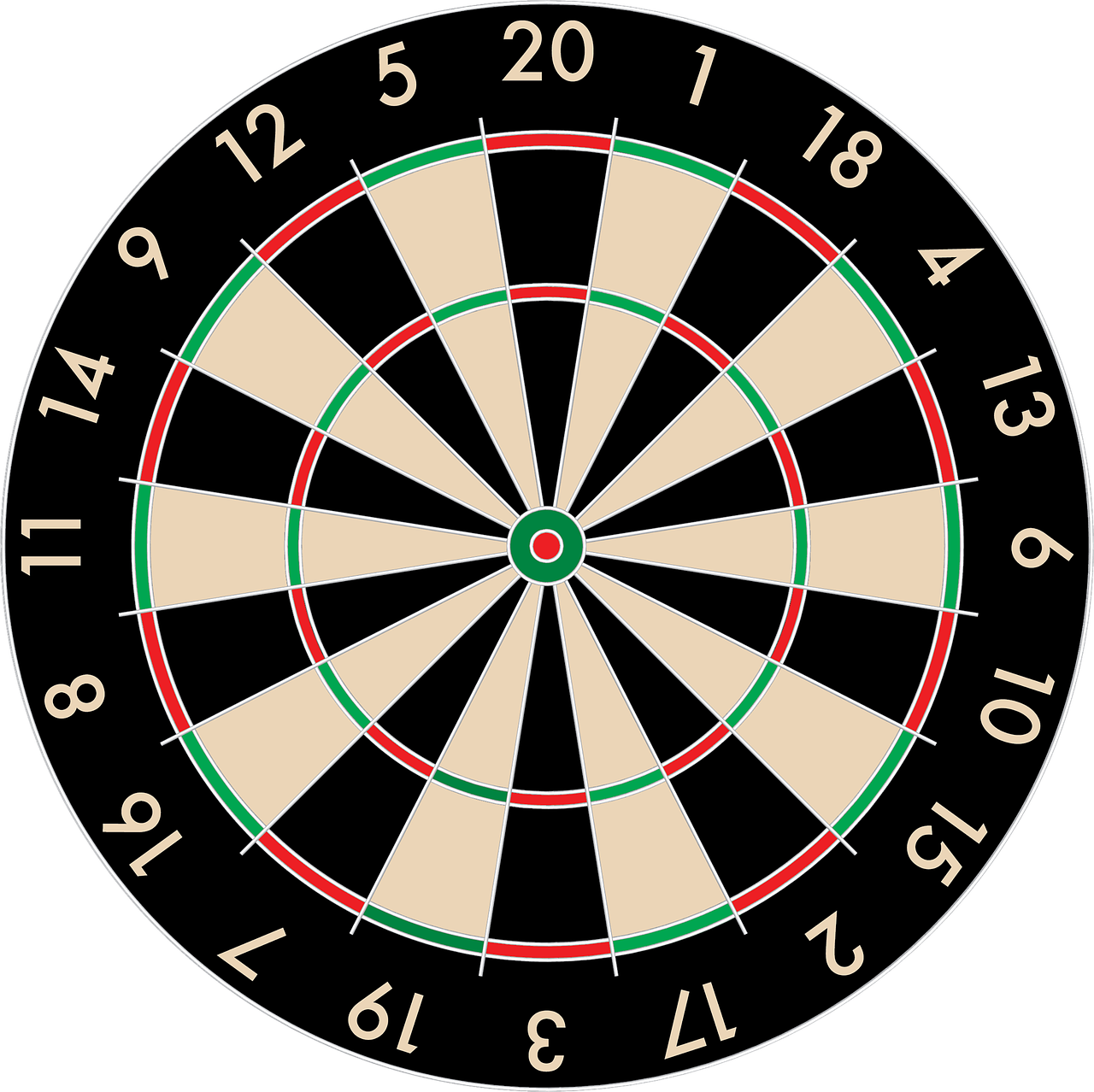 dart board  numbers  winner free photo