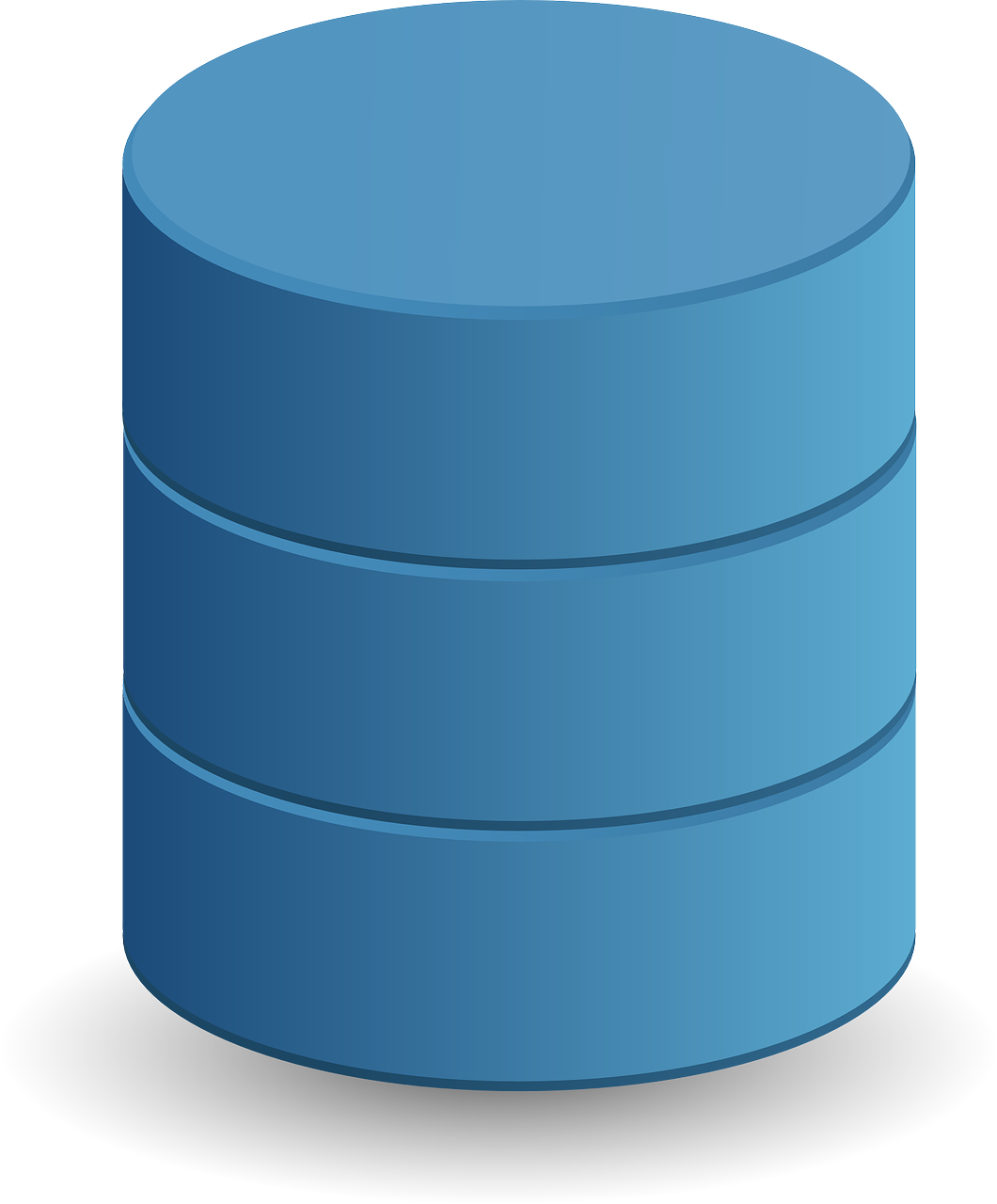 database data storage cylinder free photo