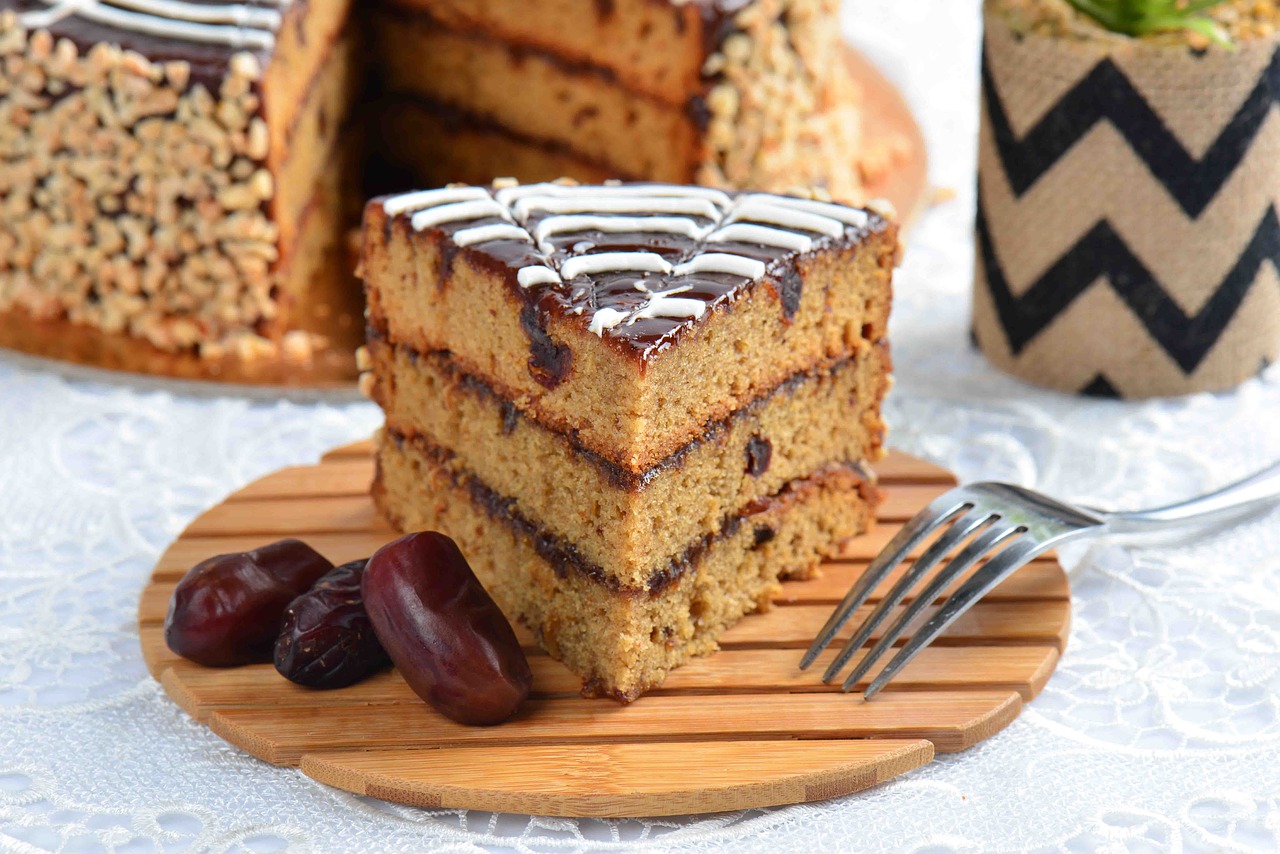 date cake  cake  sweet free photo