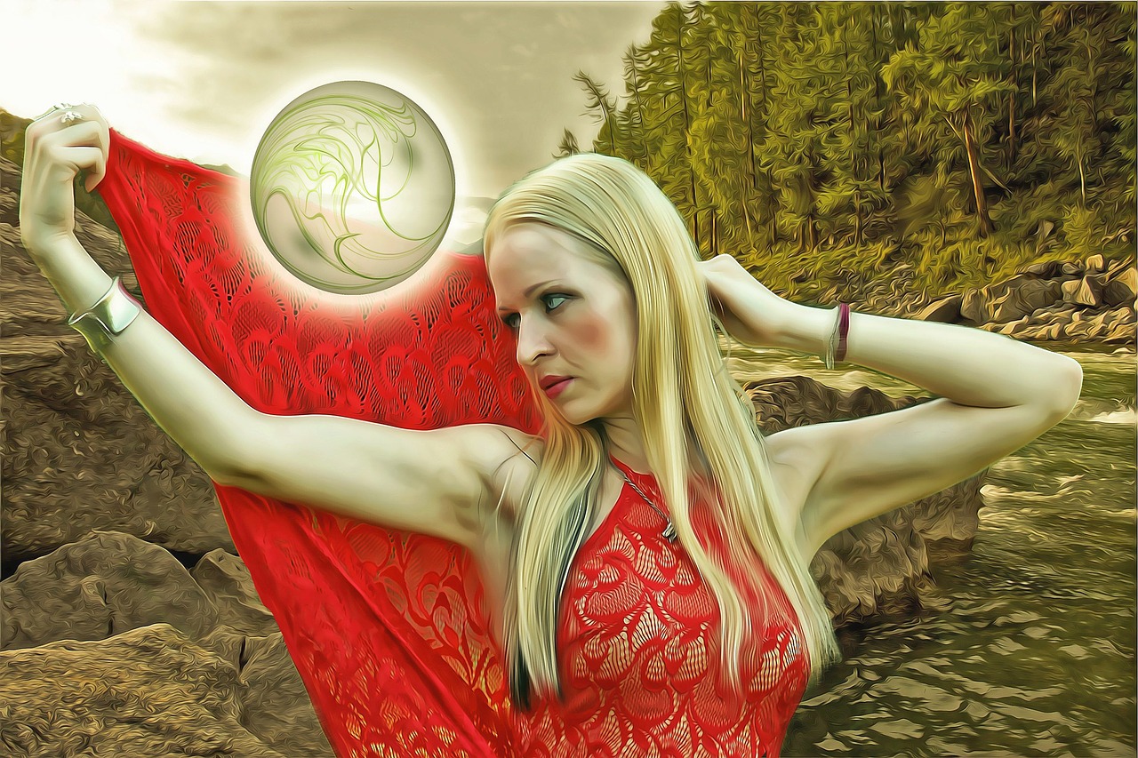 daughter of the moon female woman free photo