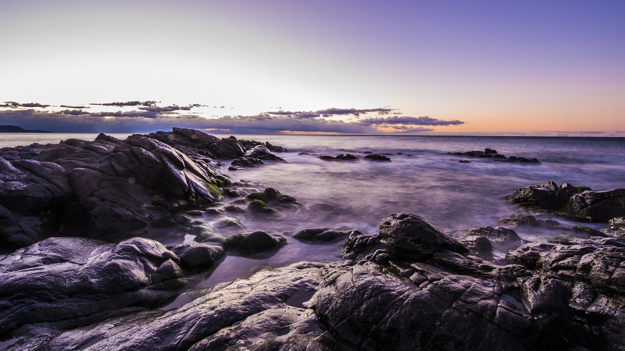 dawn beach guilche free photo