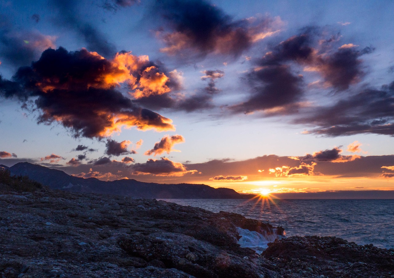 dawn nerja malaga free photo