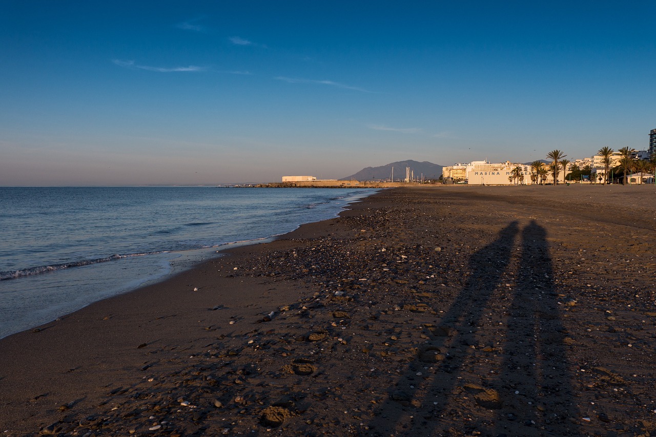 dawn marbella malaga free photo