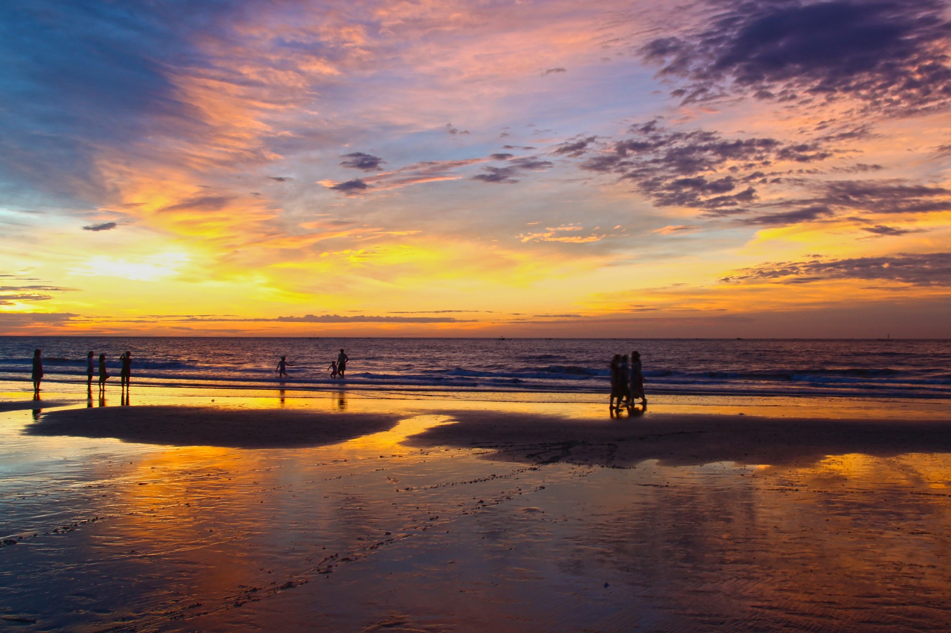 dawn sam son beach thanh hoa free photo