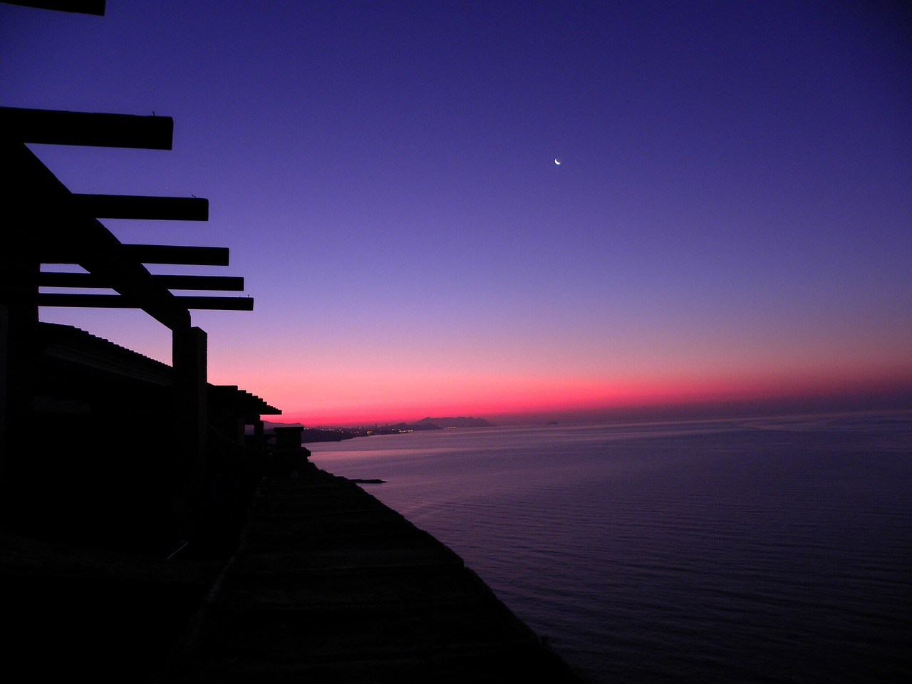 dawn mediterranean sky free photo