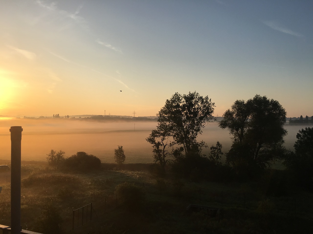 dawn mist luxembourg free photo