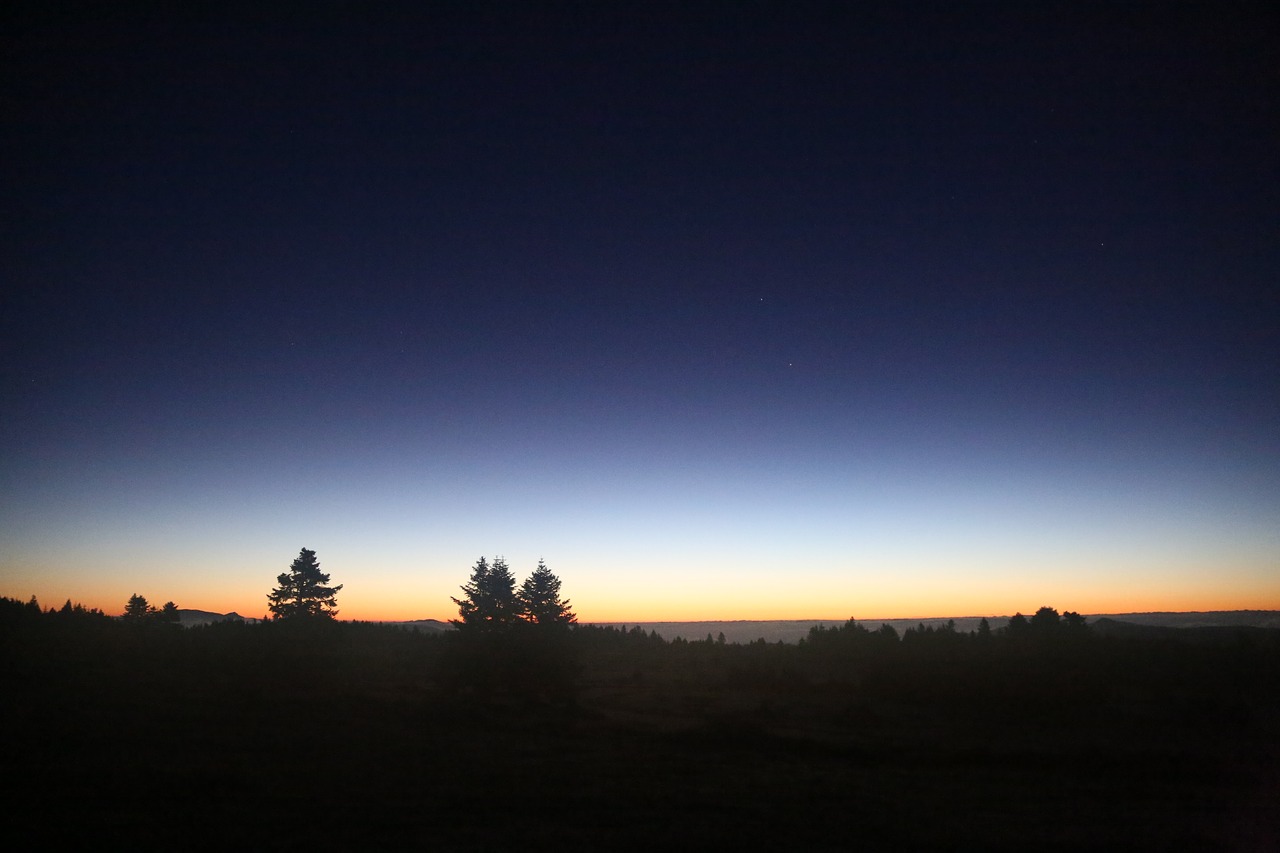 dawn  horizon  sky free photo