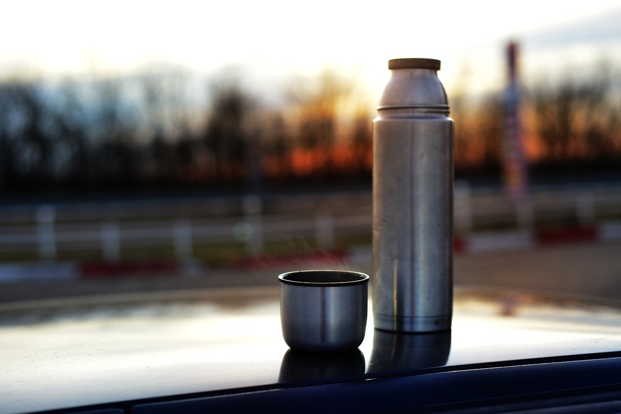 dawn  thermos  journey free photo