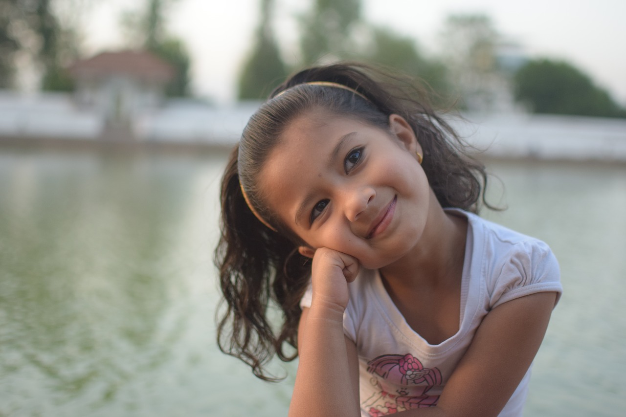 day dreaming  child  portrait free photo