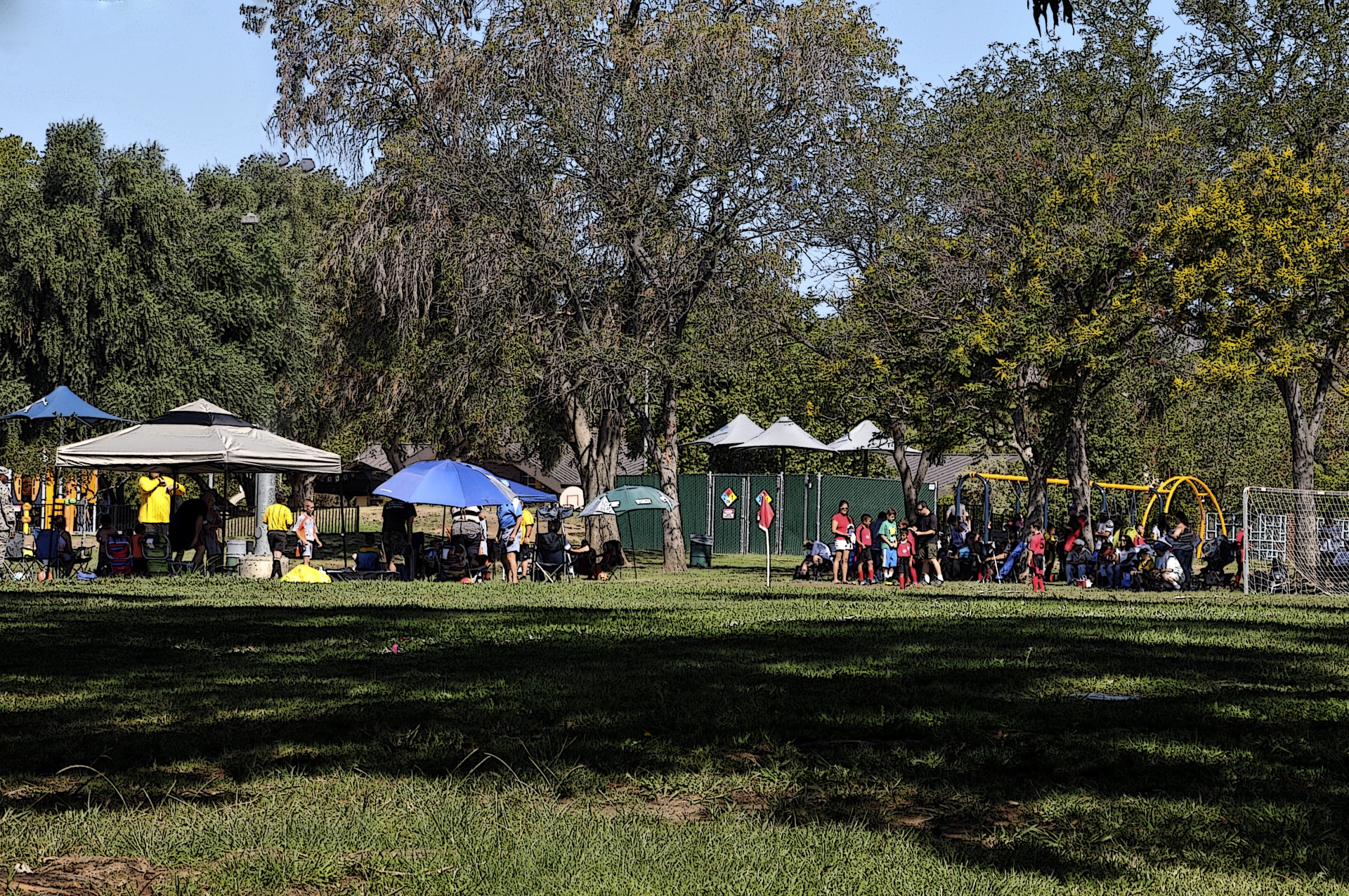 park play family free photo