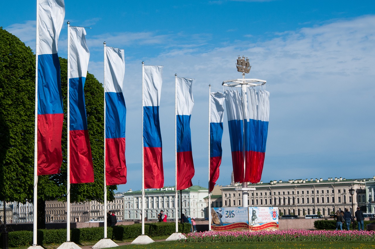 day of the city  flag of russia  state flag free photo