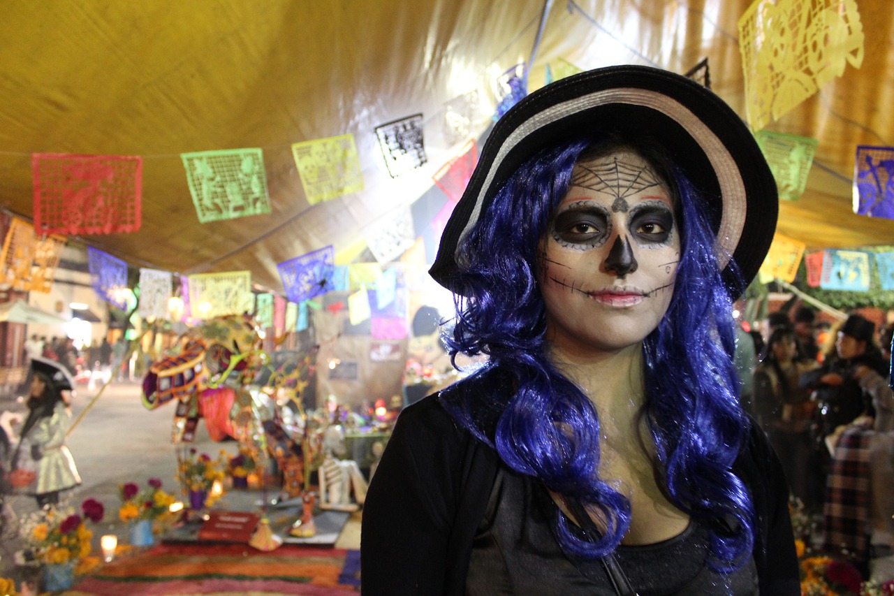 day of the dead festival mexico free photo