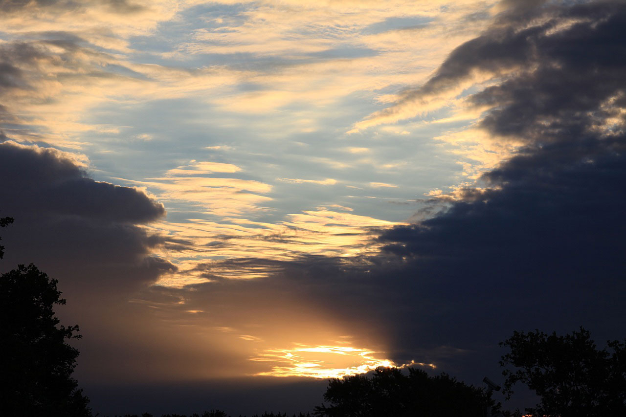 sky clouds storm free photo