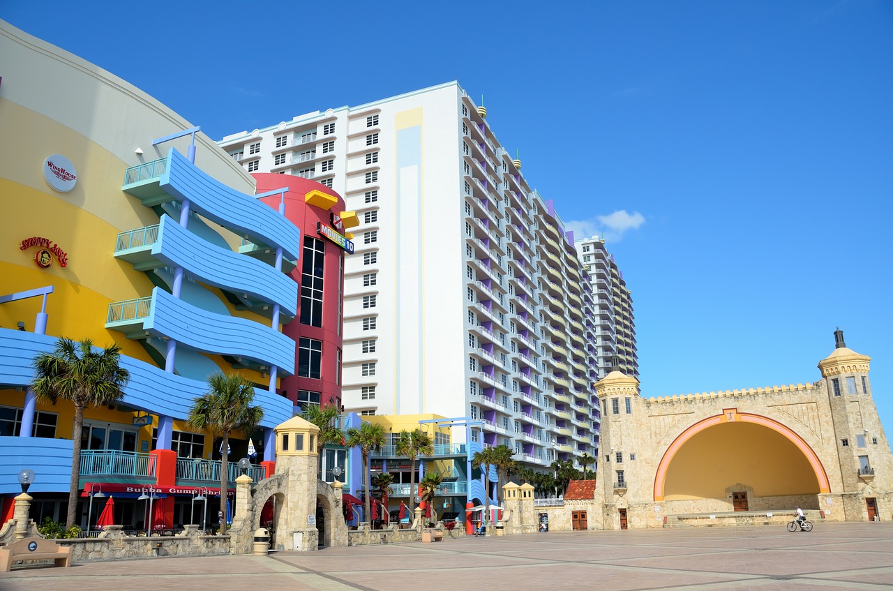 daytona beach florida resort free photo