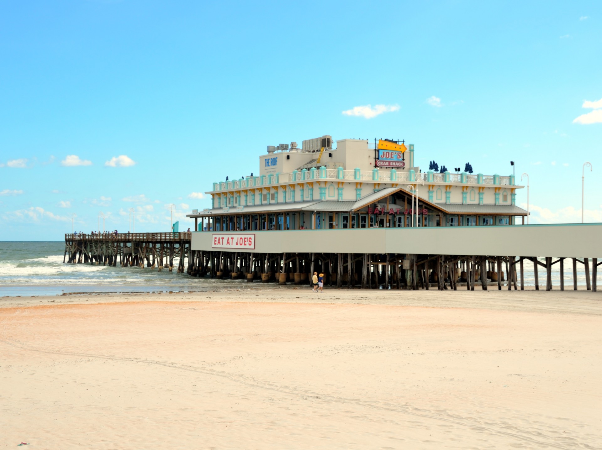 fishing pier pier structure free photo