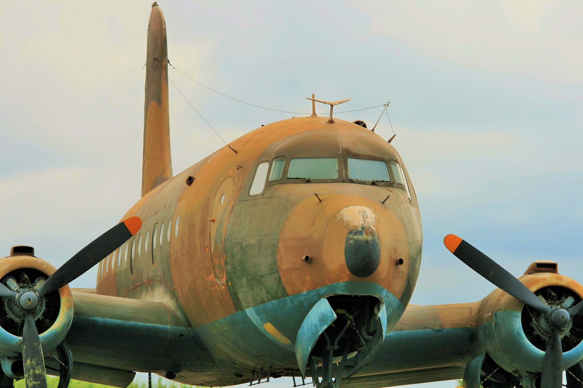 aircraft dc-4 fixed wing free photo