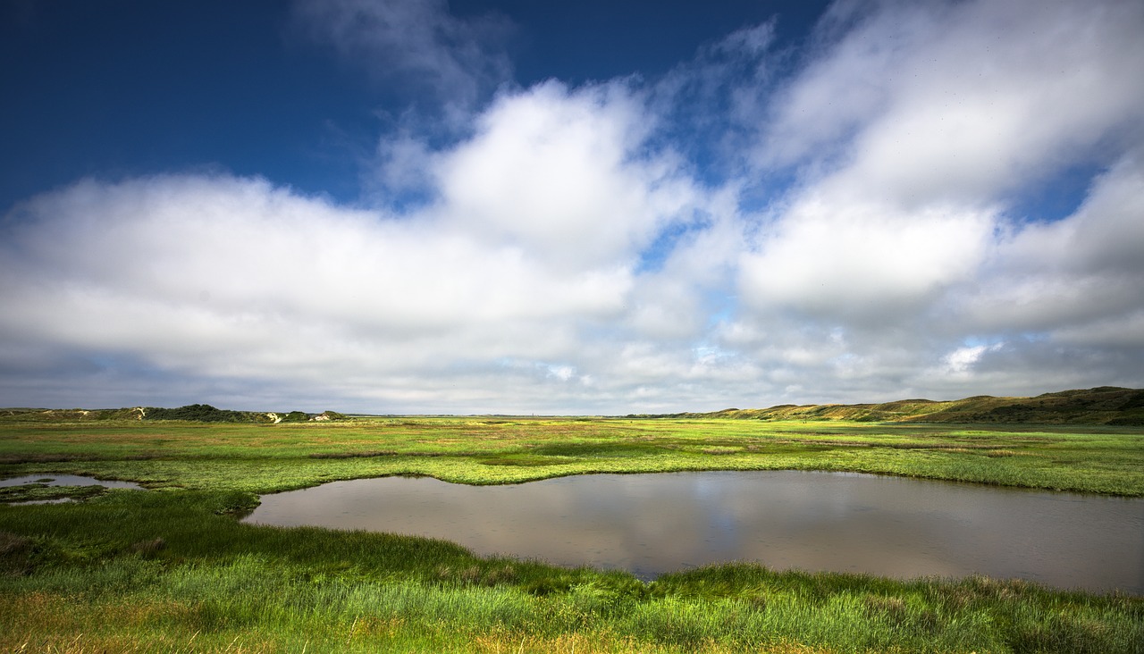 de slufter texel clouds free photo