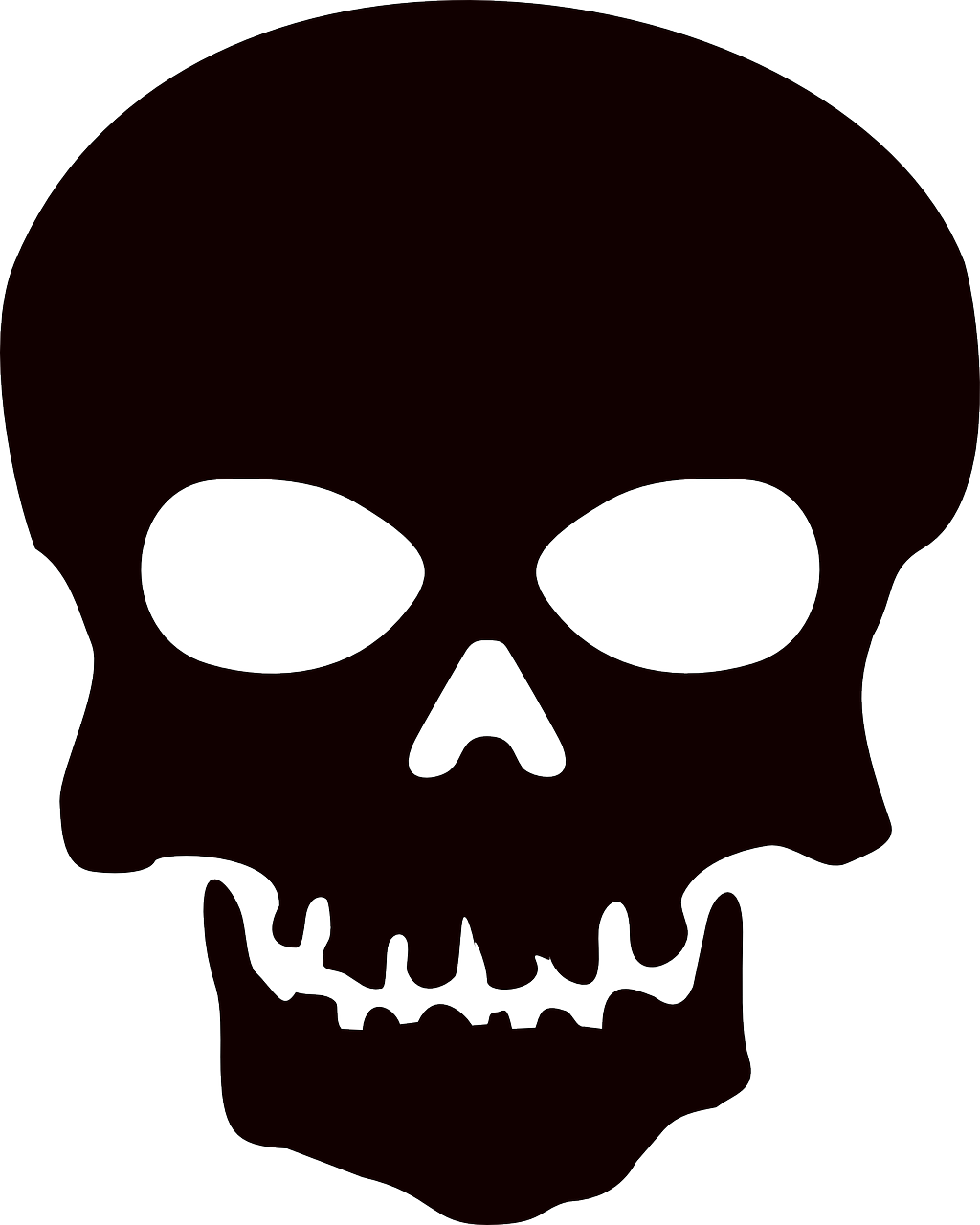 death skull warning free photo