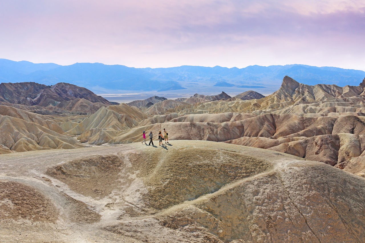 death valley zabriskie point desert free photo