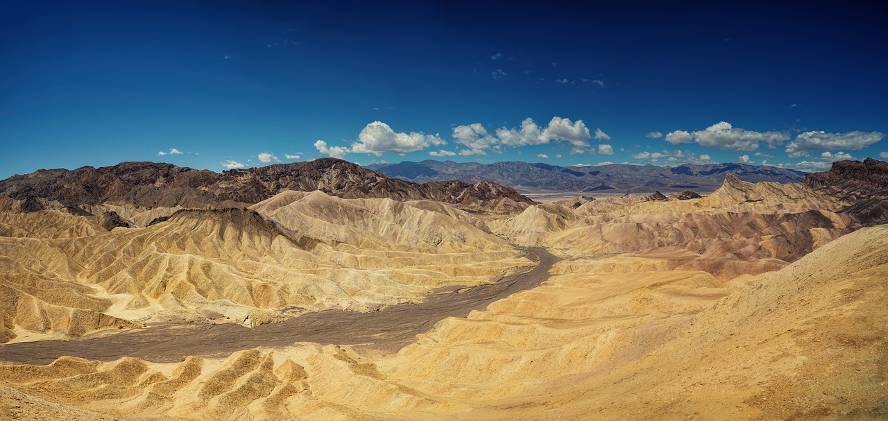 death valley  zabriskie point  california free photo