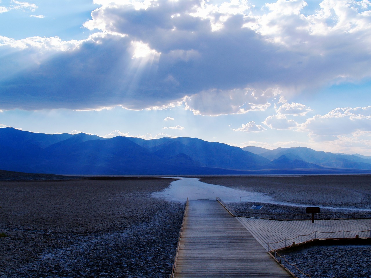 death valley dessert sunset free photo