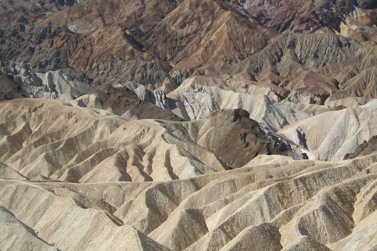 death valley zabriskie point usa free photo